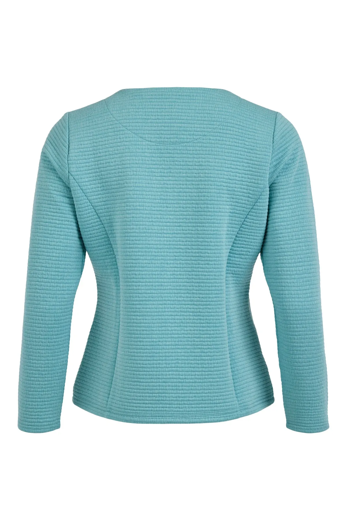 6745- Turquoise Cardigan - Sunday