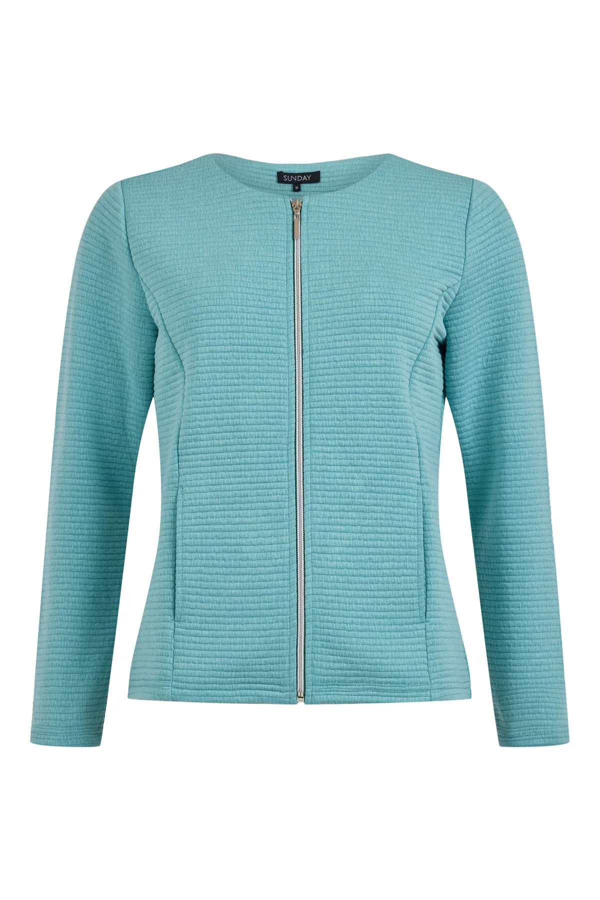 6745- Turquoise Cardigan - Sunday