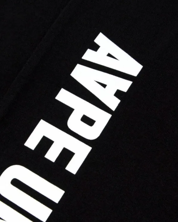 A BATHING APE  |Crew Neck Pullovers Cotton Short Sleeves Logo