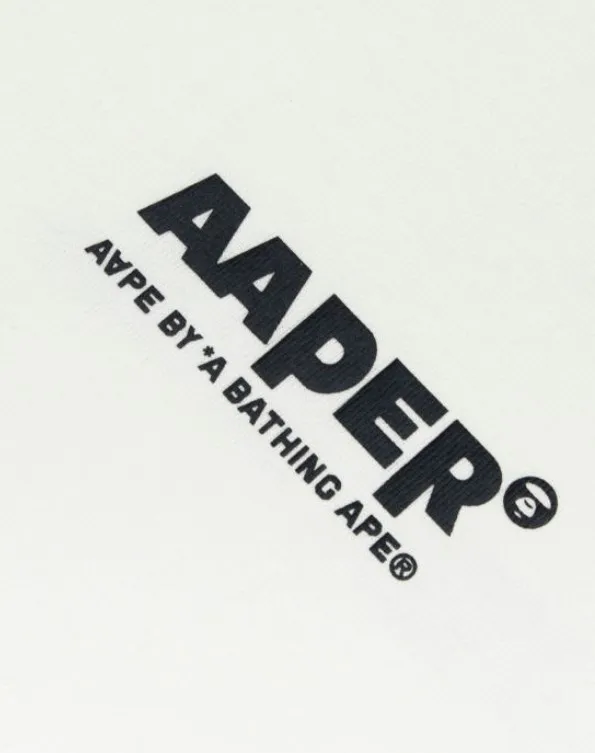 A BATHING APE  |Crew Neck Pullovers Plain Cotton Short Sleeves Logo