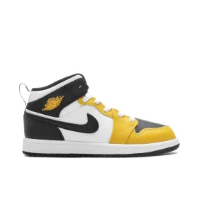 Air Jordan 1 Mid (PS) - Yellow Ochre/Black/White