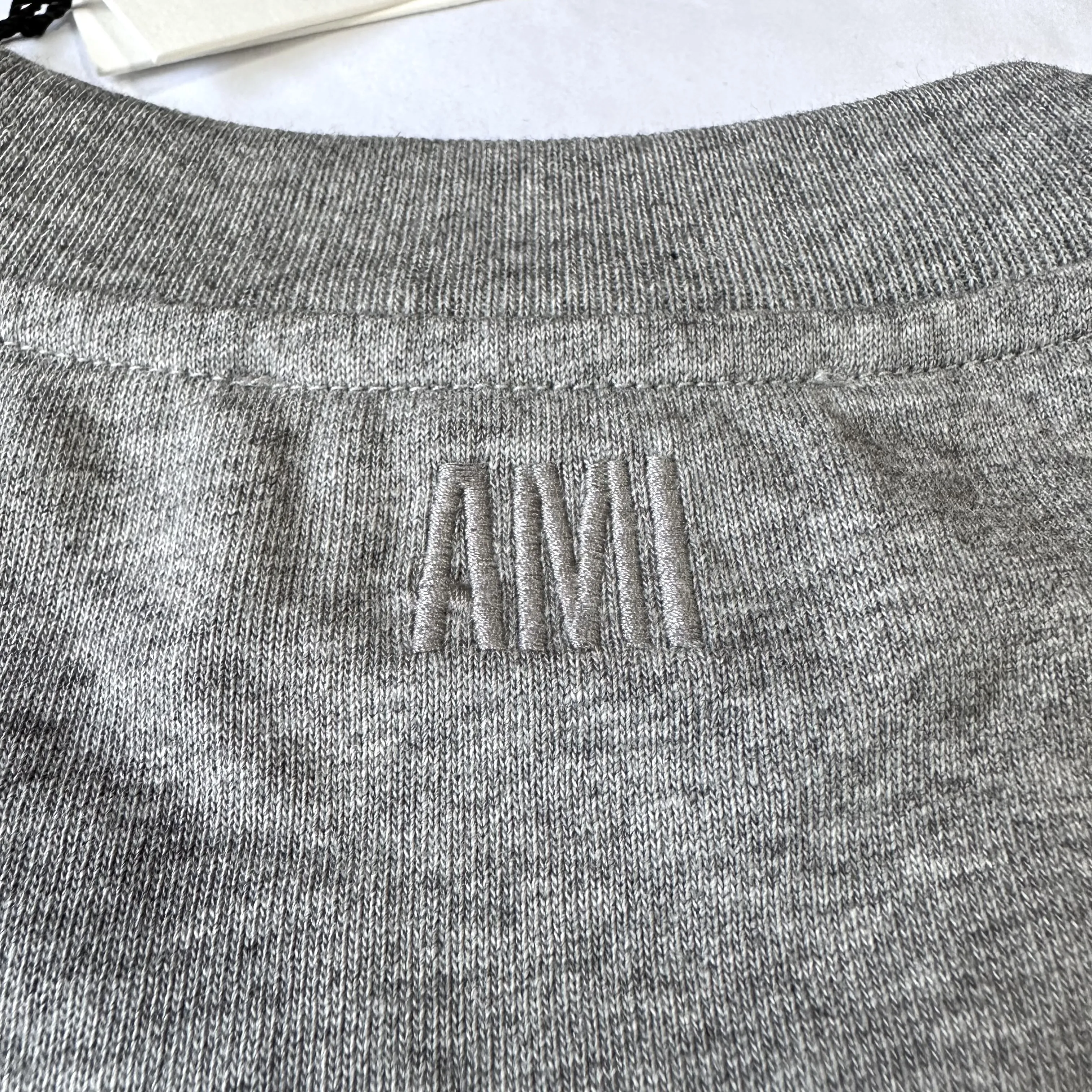 AMI PARIS  |Crew Neck Unisex Long Sleeves Plain Cotton