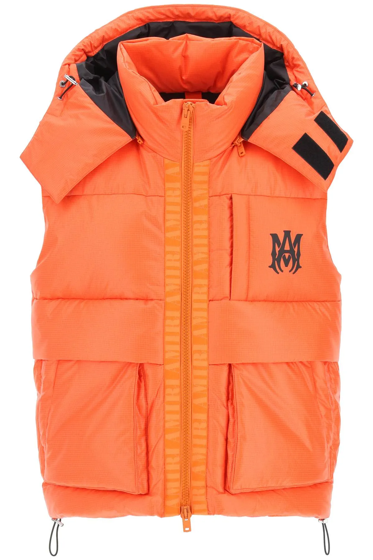 Amiri Logo-Printed Zipped Gilet