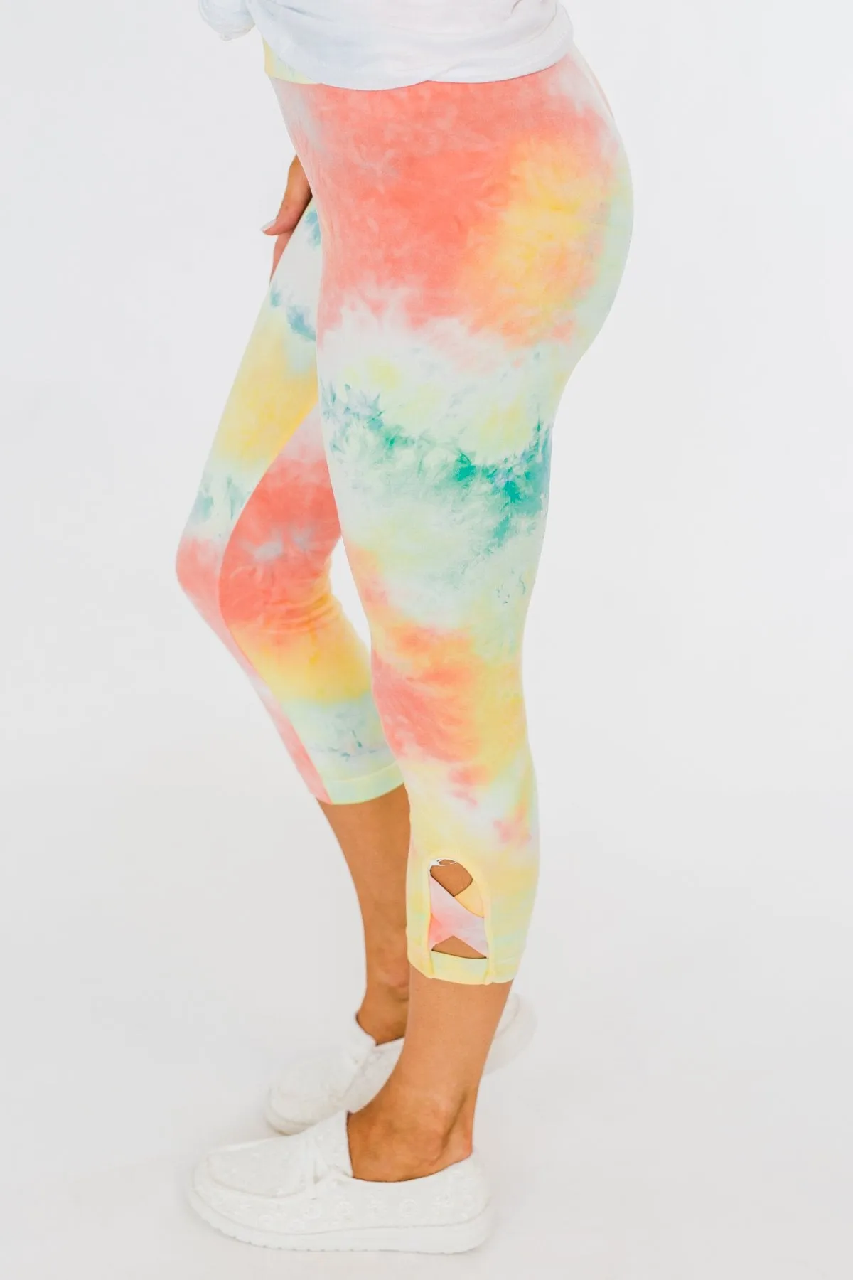 Another Adventure Tie Dye Leggings- Multi-Color