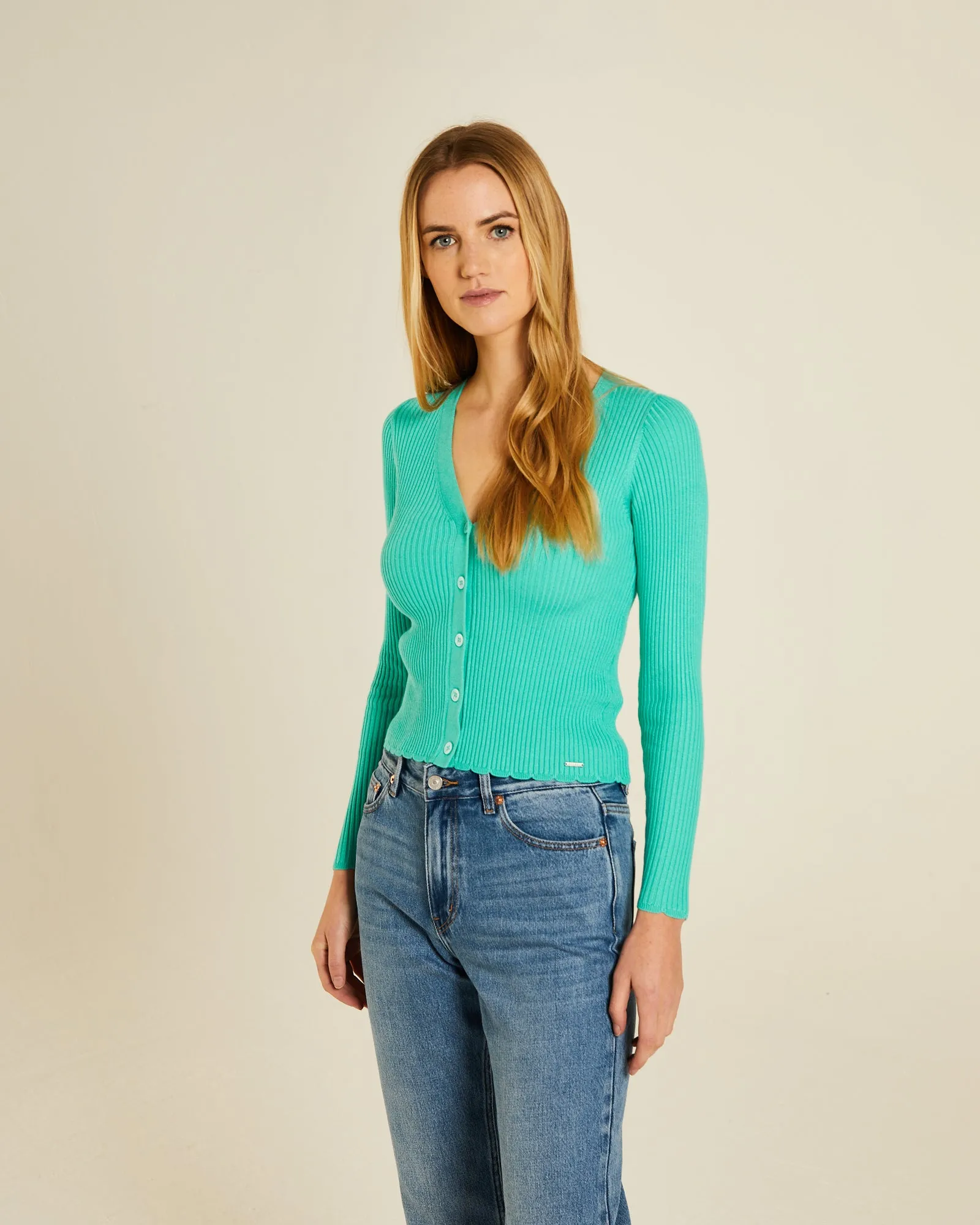 Anouk Cardigan Soft Jade