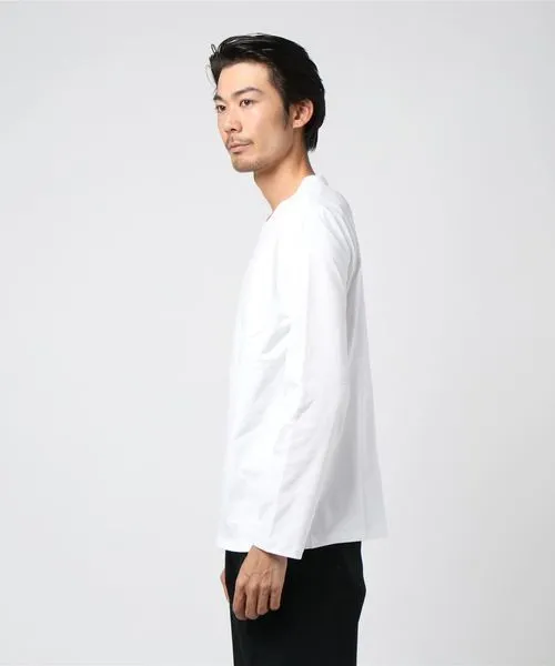 A.P.C.  |Crew Neck Long Sleeves Plain Long Sleeve T-shirt Logo