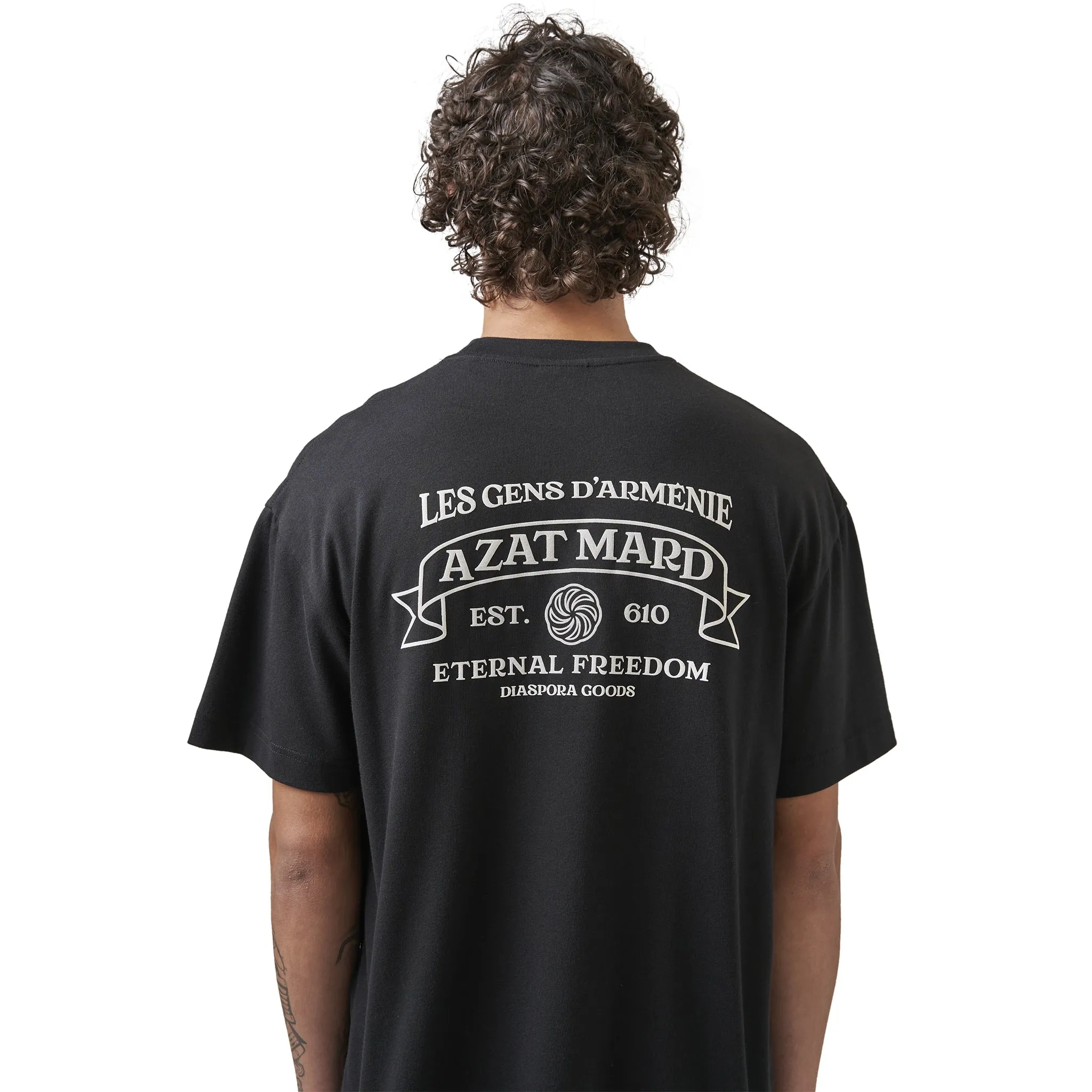 Azat Mard Eternal Freedom T Shirt Black