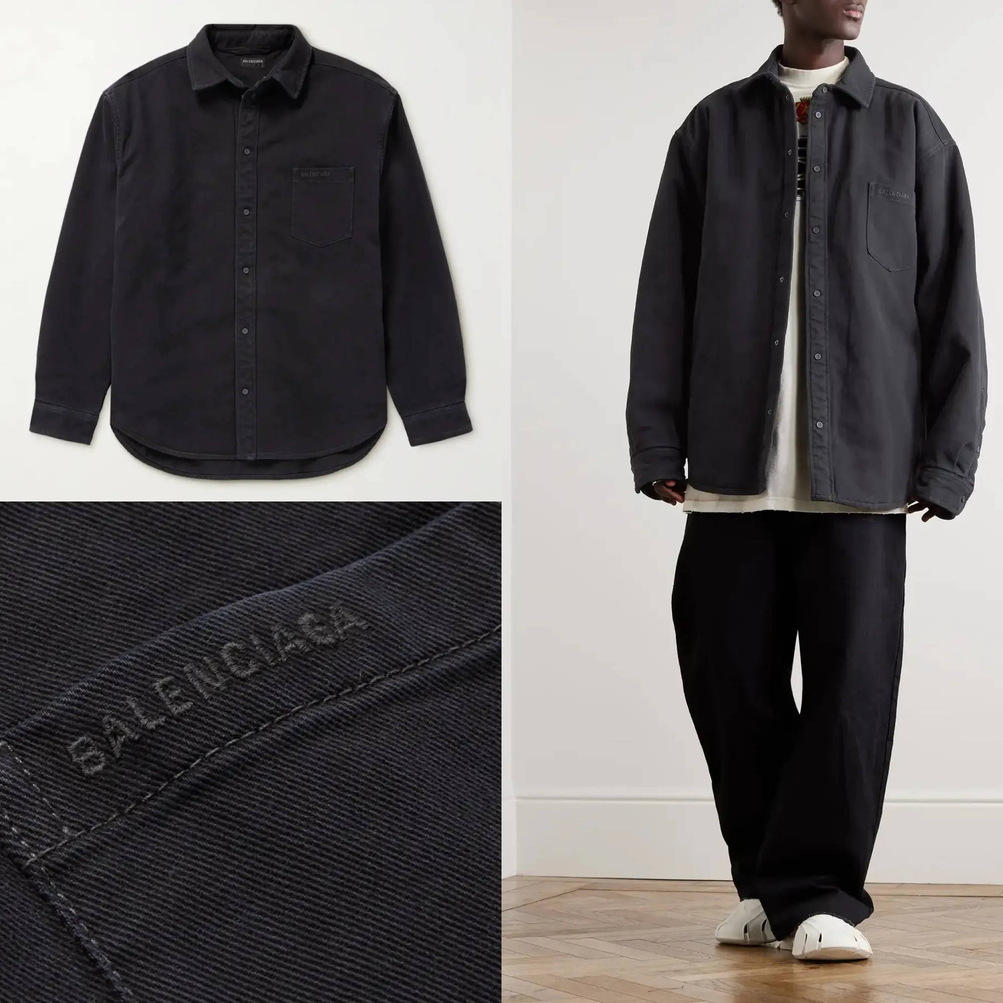 BALENCIAGA  |Pullovers Unisex Street Style Long Sleeves Plain Cotton