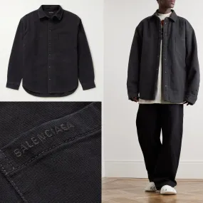 BALENCIAGA  |Pullovers Unisex Street Style Long Sleeves Plain Cotton