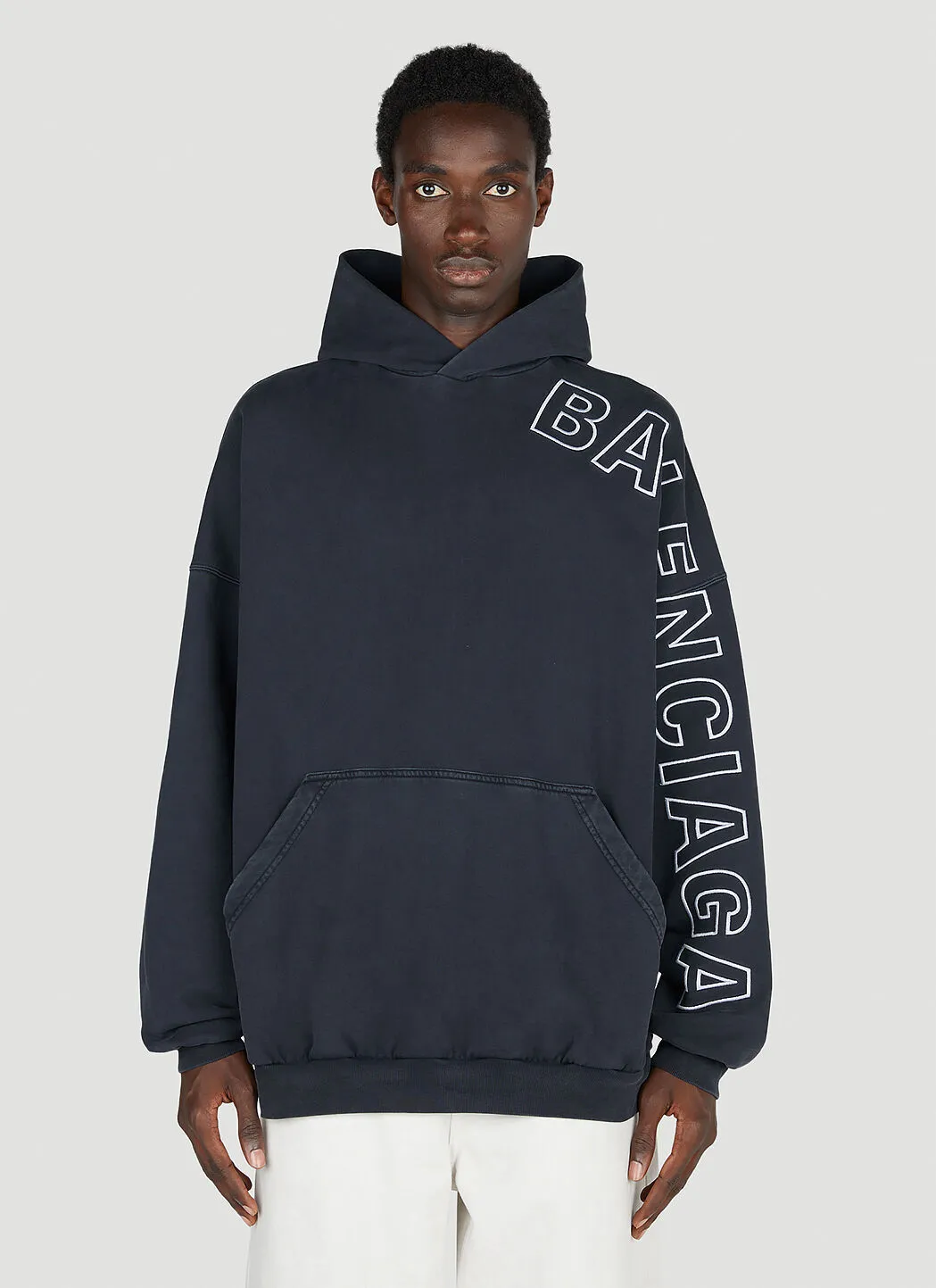 BALENCIAGA  |Unisex Sweat Street Style Long Sleeves Plain Cotton