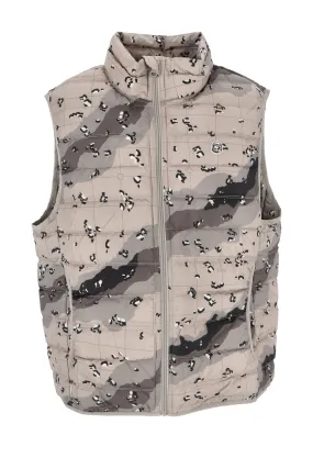 Billionaire Boys Club Zipped Camouflage-Printed Down Gilet