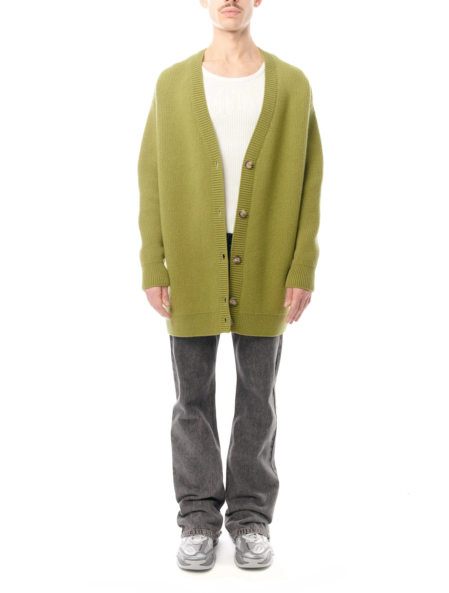 Botter Boxy Green Cardigan