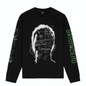 BRAIN DEAD  |Street Style Long Sleeves Long Sleeve T-shirt Skater Style