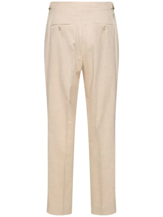 Brunello Cucinelli   Cotton & cashmere corduroy pants 