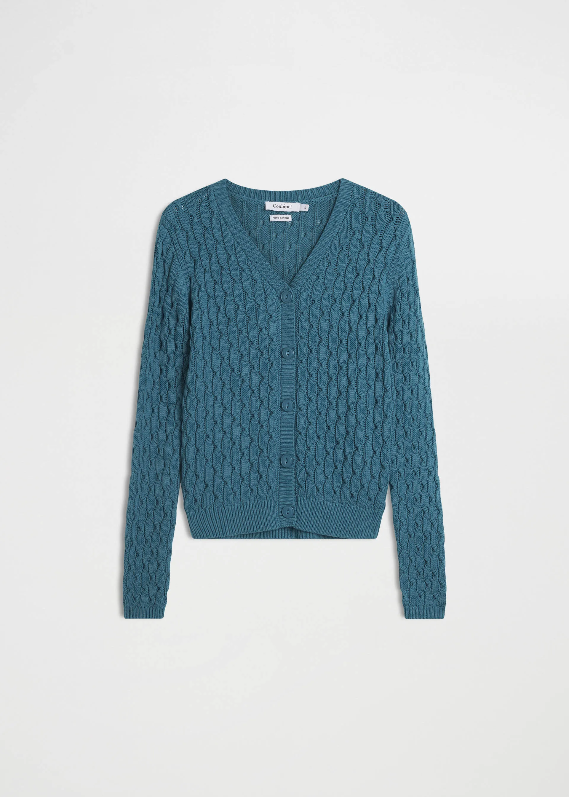 Cardigan in puro cotone