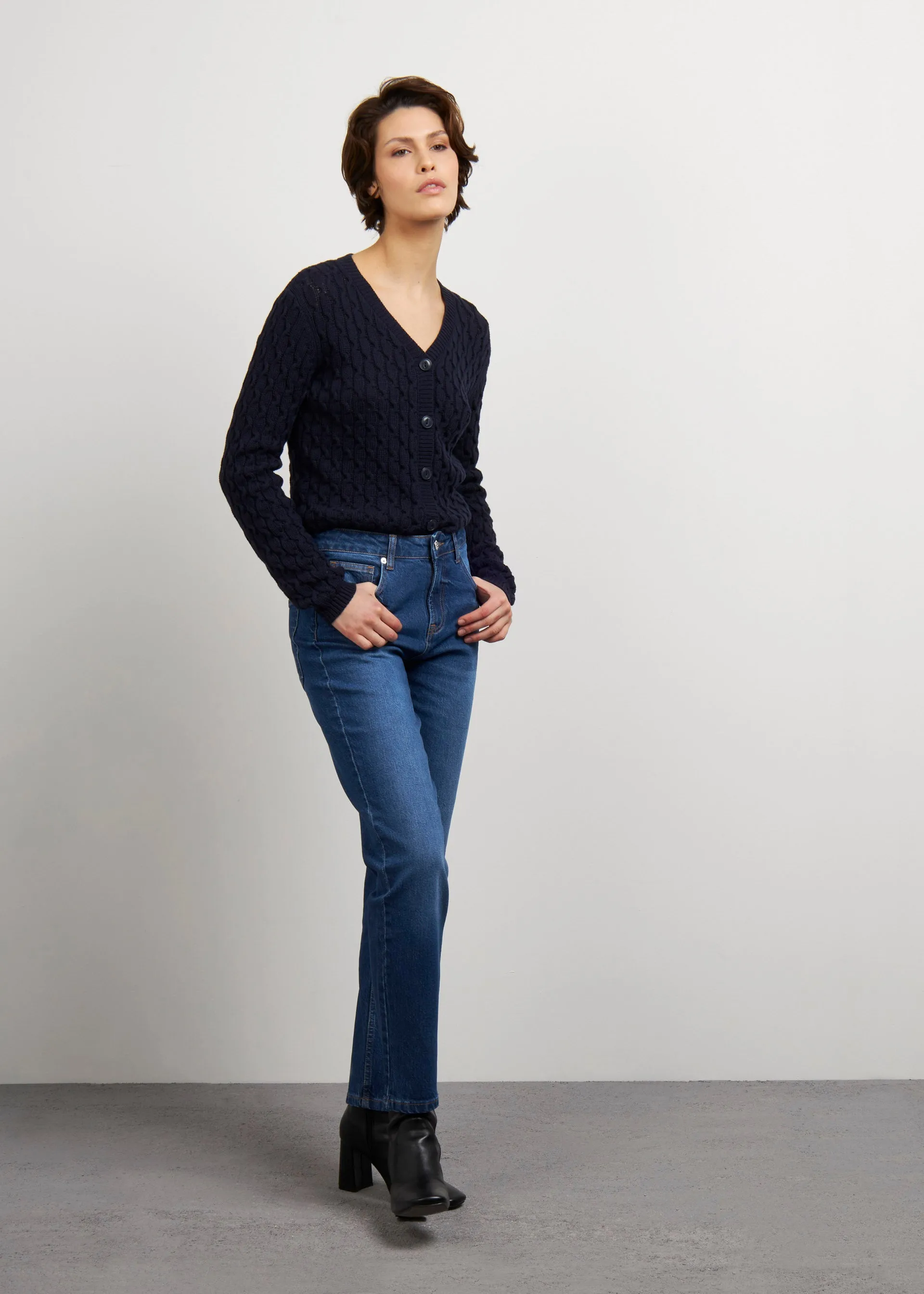 Cardigan in puro cotone