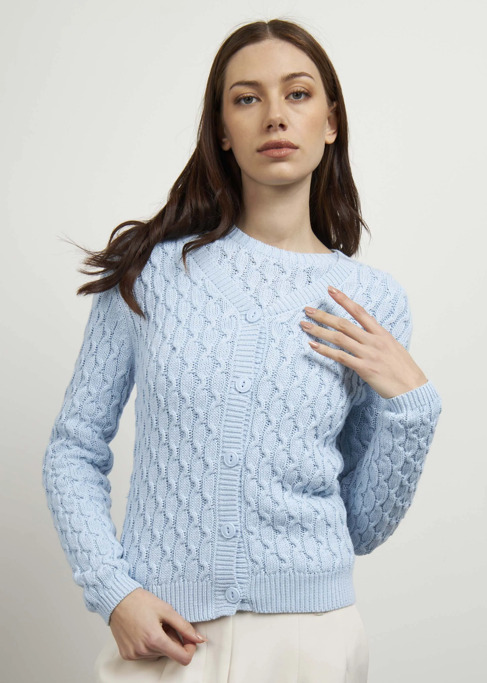 Cardigan in puro cotone