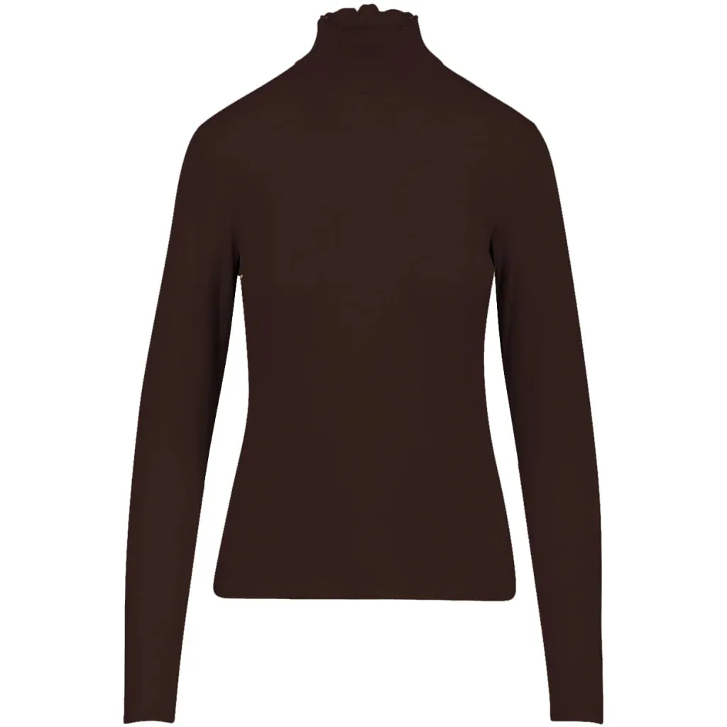 CC Heart - Sofia Turtleneck Walnut