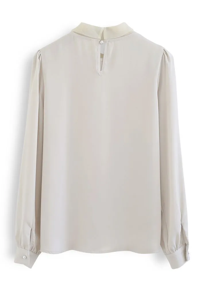 Chicwish  |Casual Style Long Sleeves Plain Medium Party Style