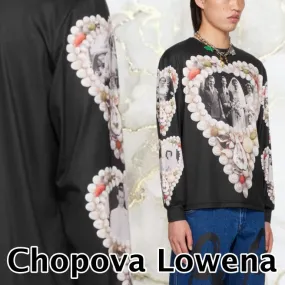 Chopova Lowena  |Crew Neck Street Style Long Sleeves Long Sleeve T-shirt