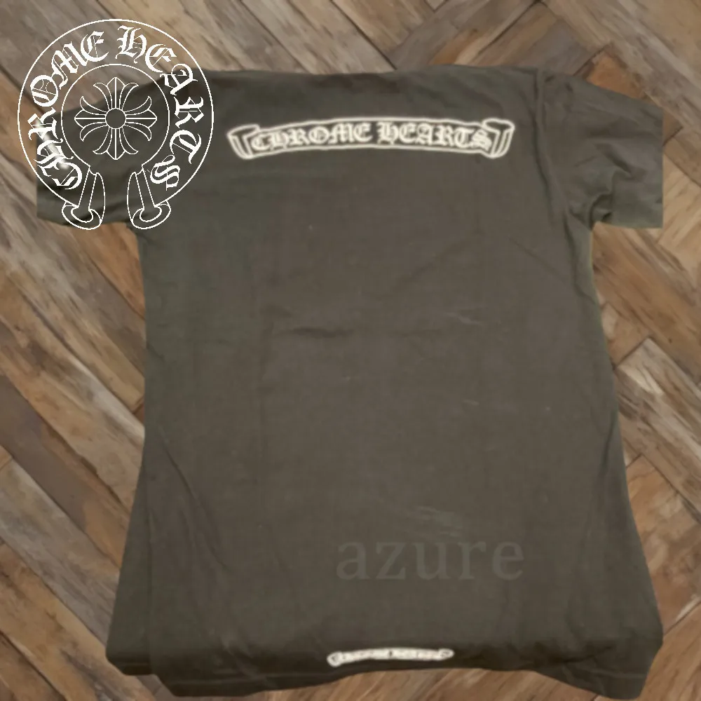 CHROME HEARTS  |Pullovers Street Style Plain Short Sleeves T-Shirts