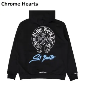 CHROME HEARTS  |Pullovers Unisex Street Style Collaboration Long Sleeves