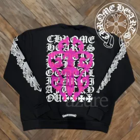 CHROME HEARTS  |Pullovers Unisex Street Style Long Sleeves Plain Sweatshirts