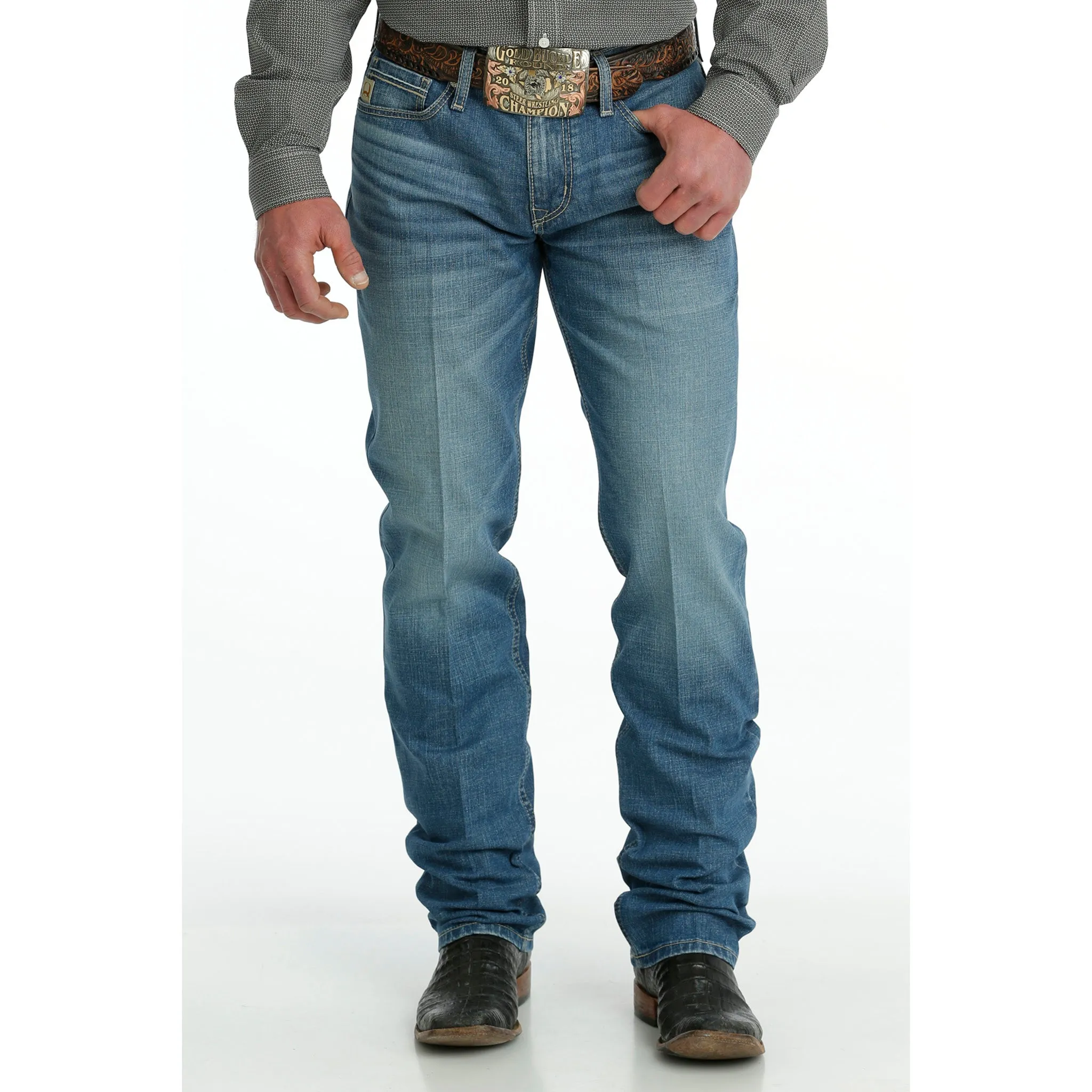 Cinch Jeans Men's Jesse Med Stone