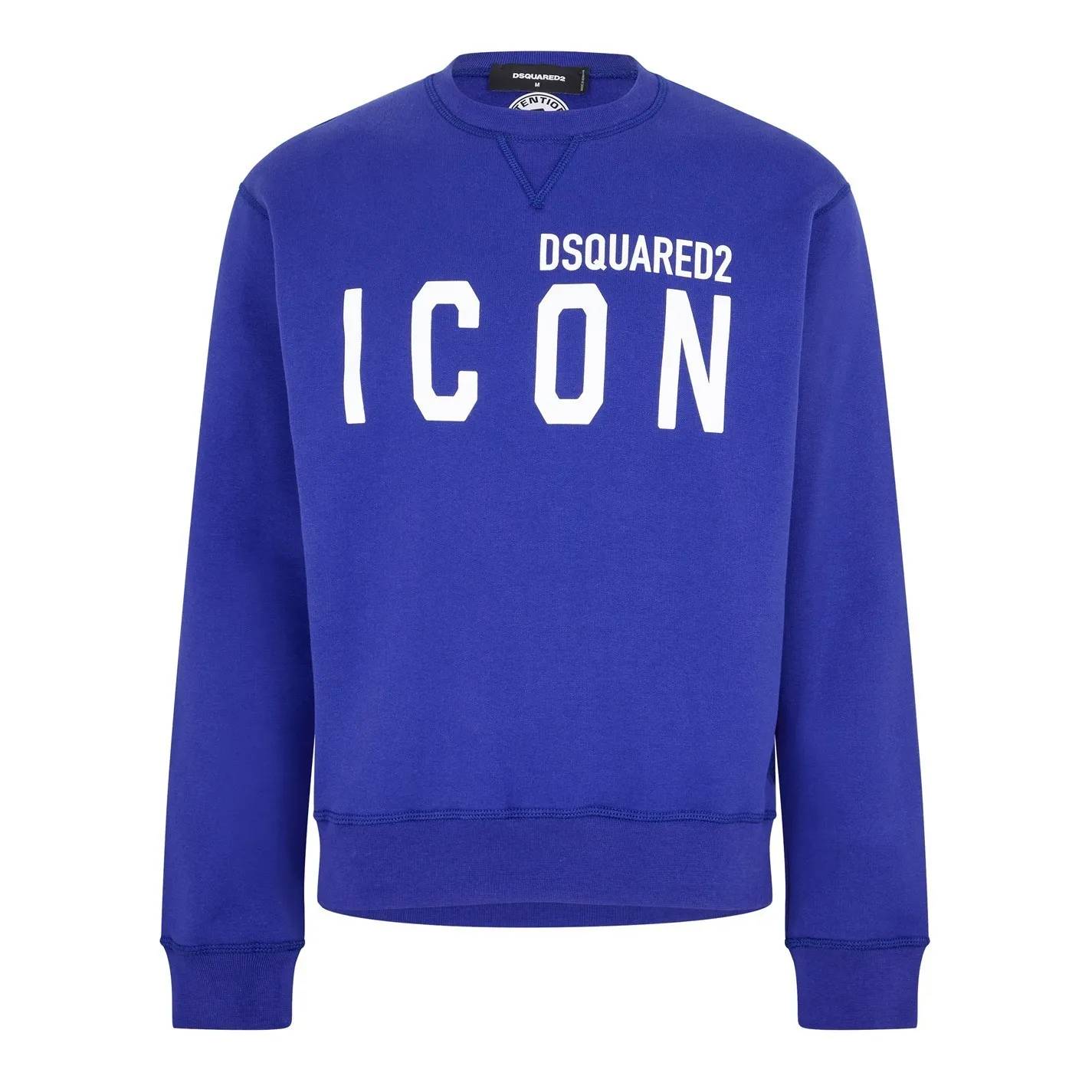 D SQUARED2  |Pullovers Unisex Street Style Long Sleeves Cotton Logo