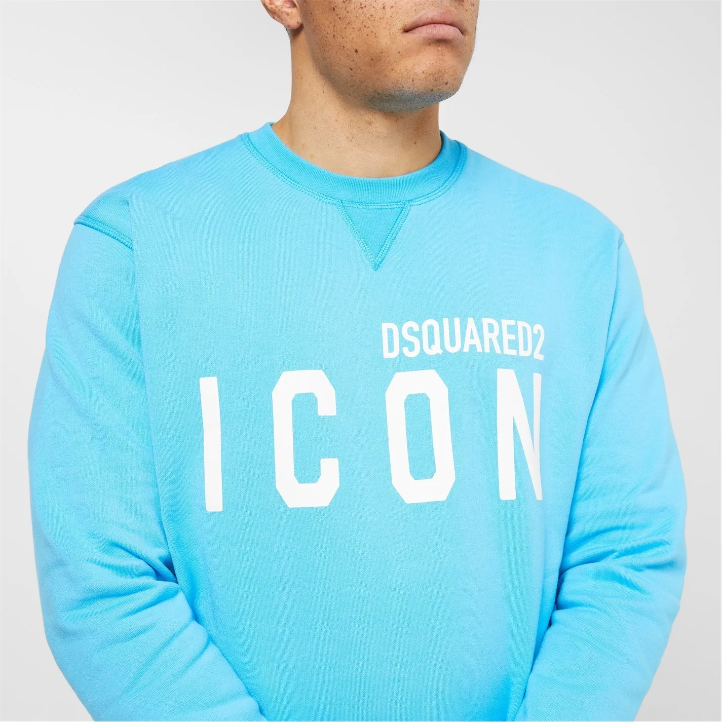 D SQUARED2  |Pullovers Unisex Street Style Long Sleeves Cotton Logo