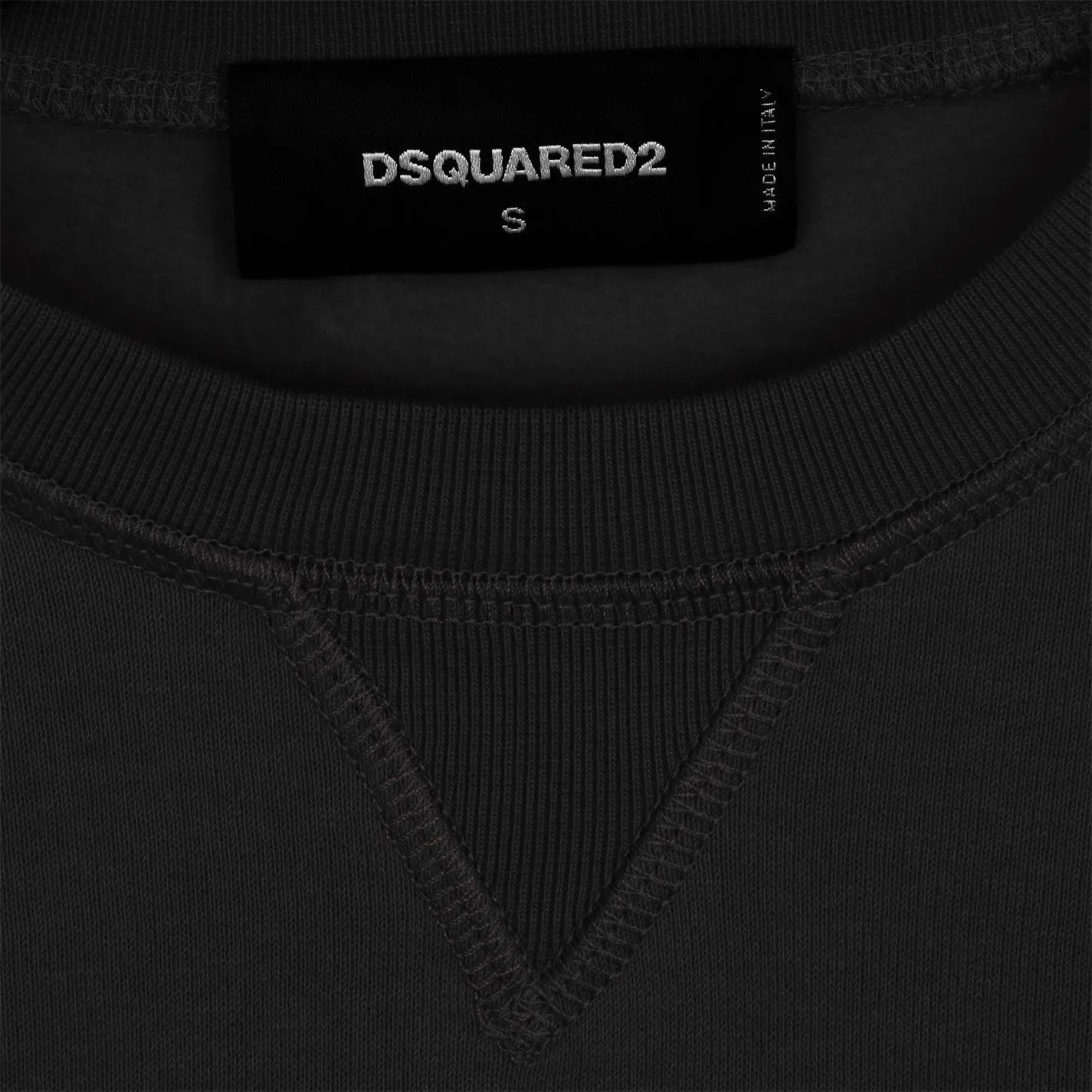 D SQUARED2  |Pullovers Unisex Street Style Long Sleeves Cotton Logo