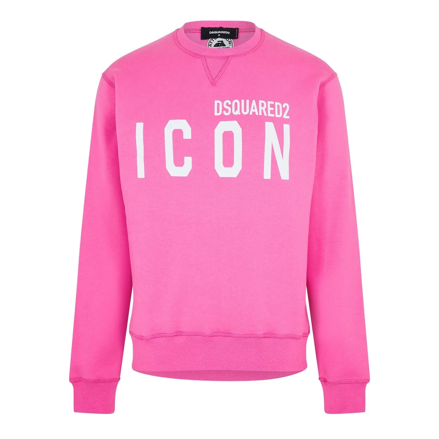 D SQUARED2  |Pullovers Unisex Street Style Long Sleeves Cotton Logo