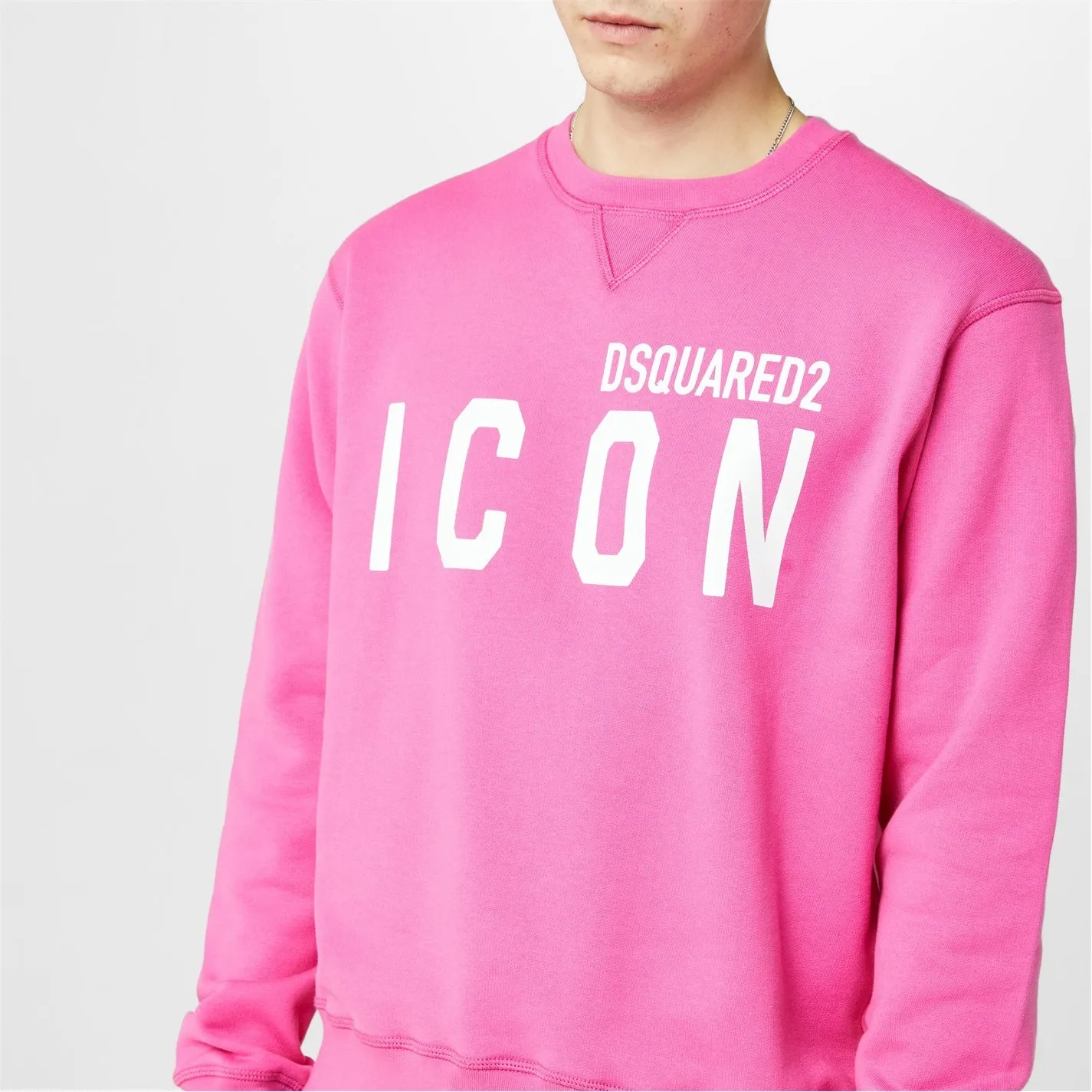 D SQUARED2  |Pullovers Unisex Street Style Long Sleeves Cotton Logo