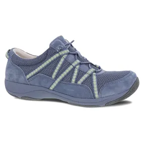 Dansko Women's Harlyn Suede Sneaker - Blue