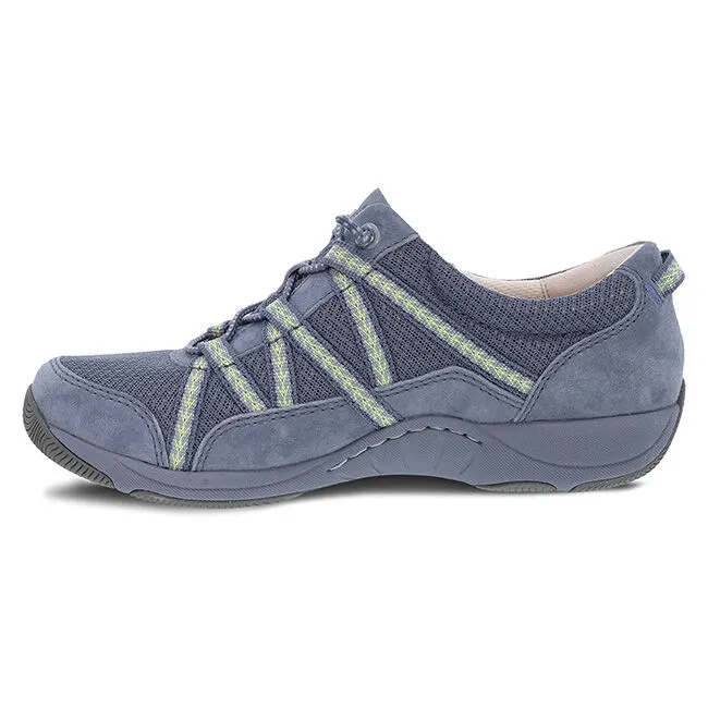 Dansko Women's Harlyn Suede Sneaker - Blue