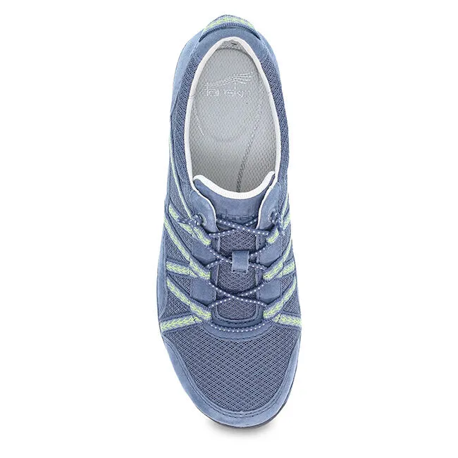 Dansko Women's Harlyn Suede Sneaker - Blue