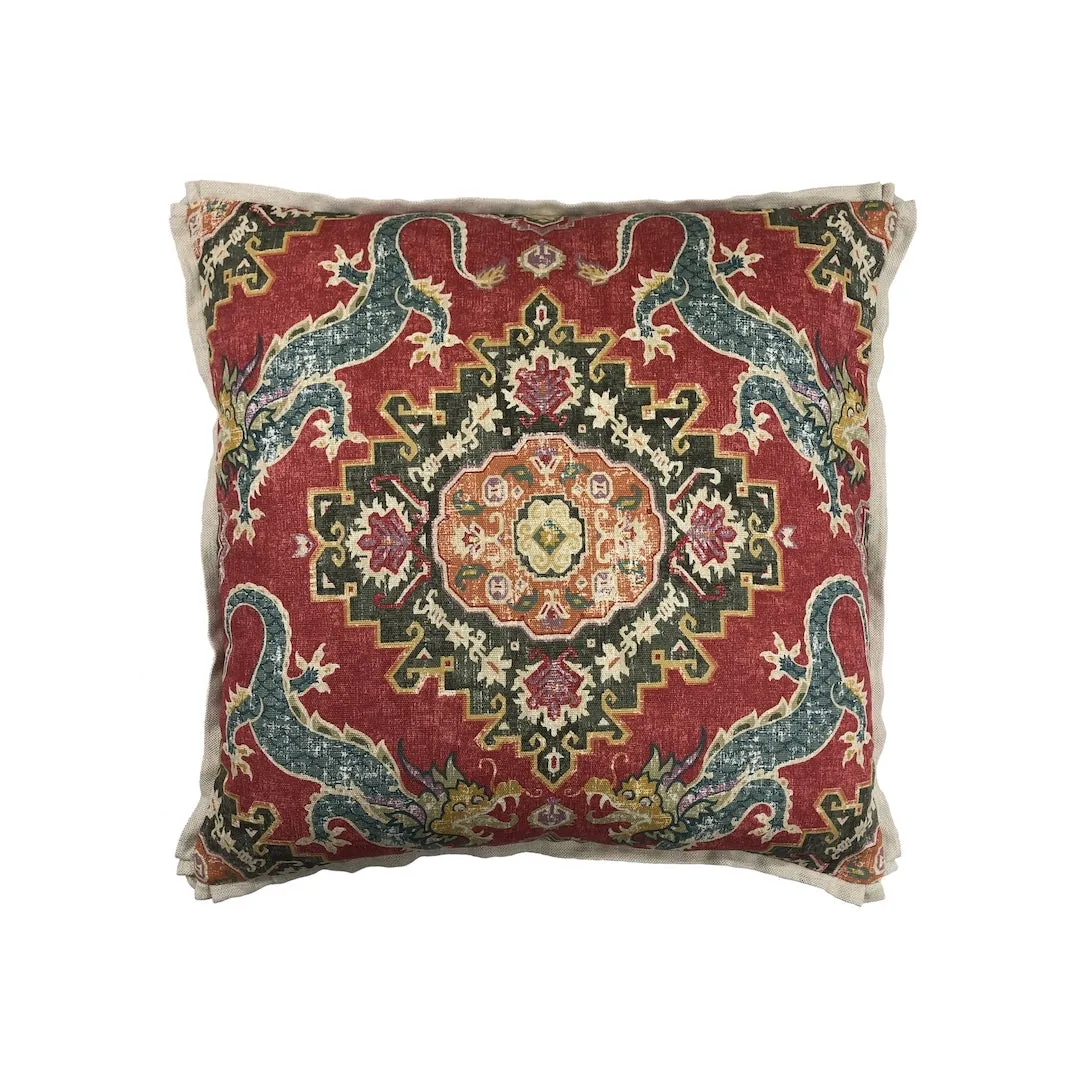 Dragon Myth & Medallion Pillow