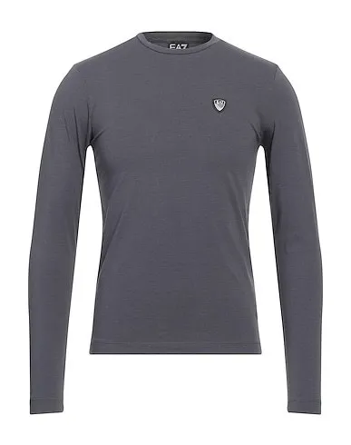 EMPORIO ARMANI  |Pullovers Long Sleeves Plain Long Sleeve T-shirt Logo