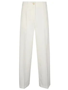 Erika Cavallini Semi Couture Trousers White