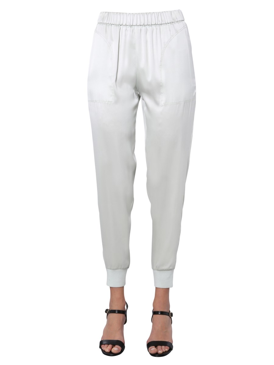 FABIANA FILIPPI    SILK JOGGING TROUSERS