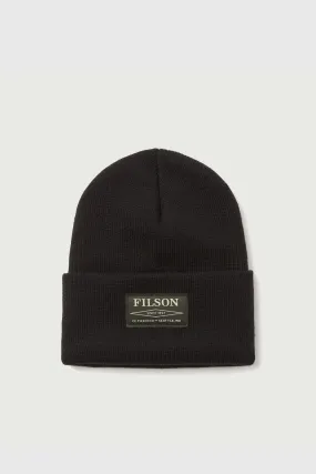 Filson Ballard Watch Cap Nero