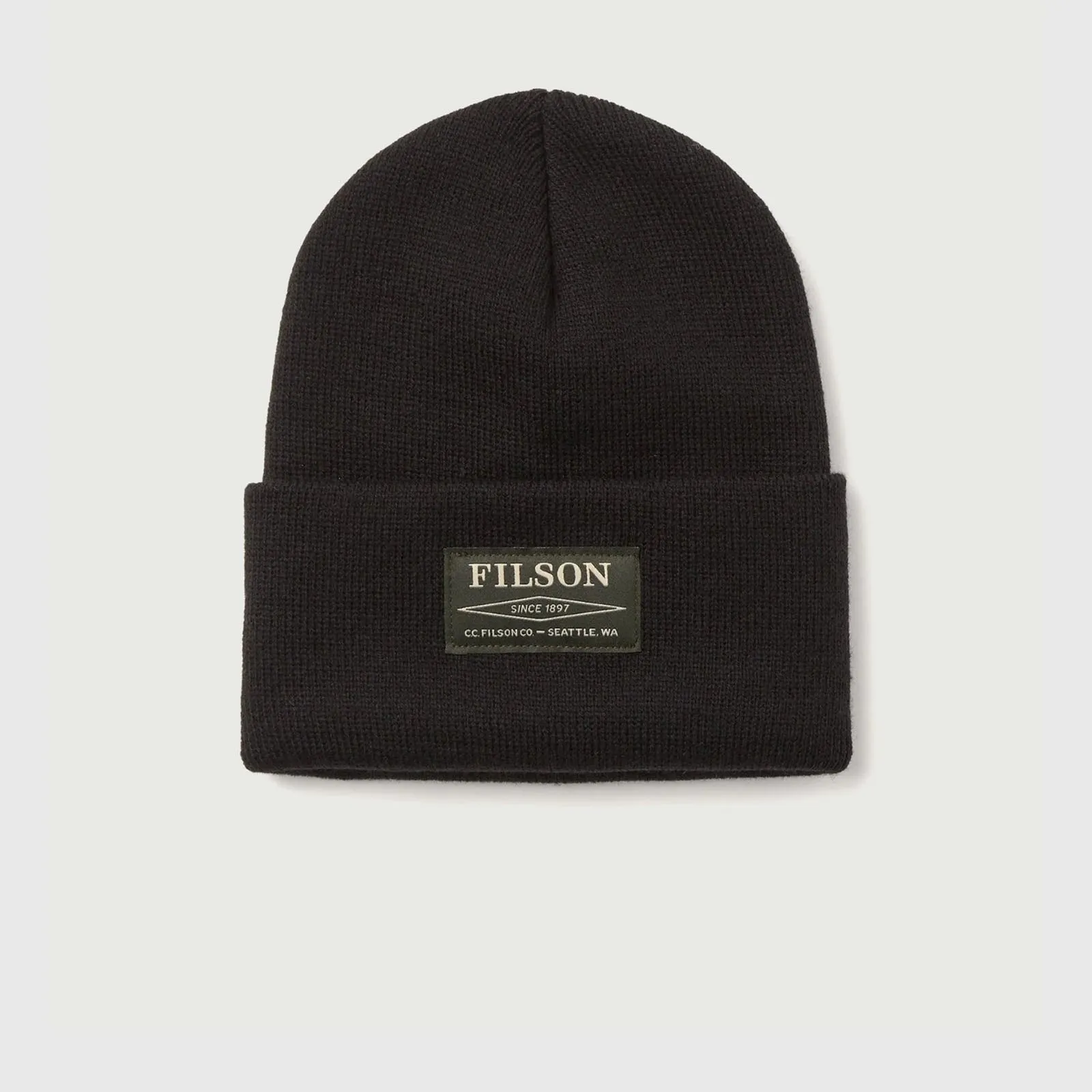 Filson Ballard Watch Cap Nero