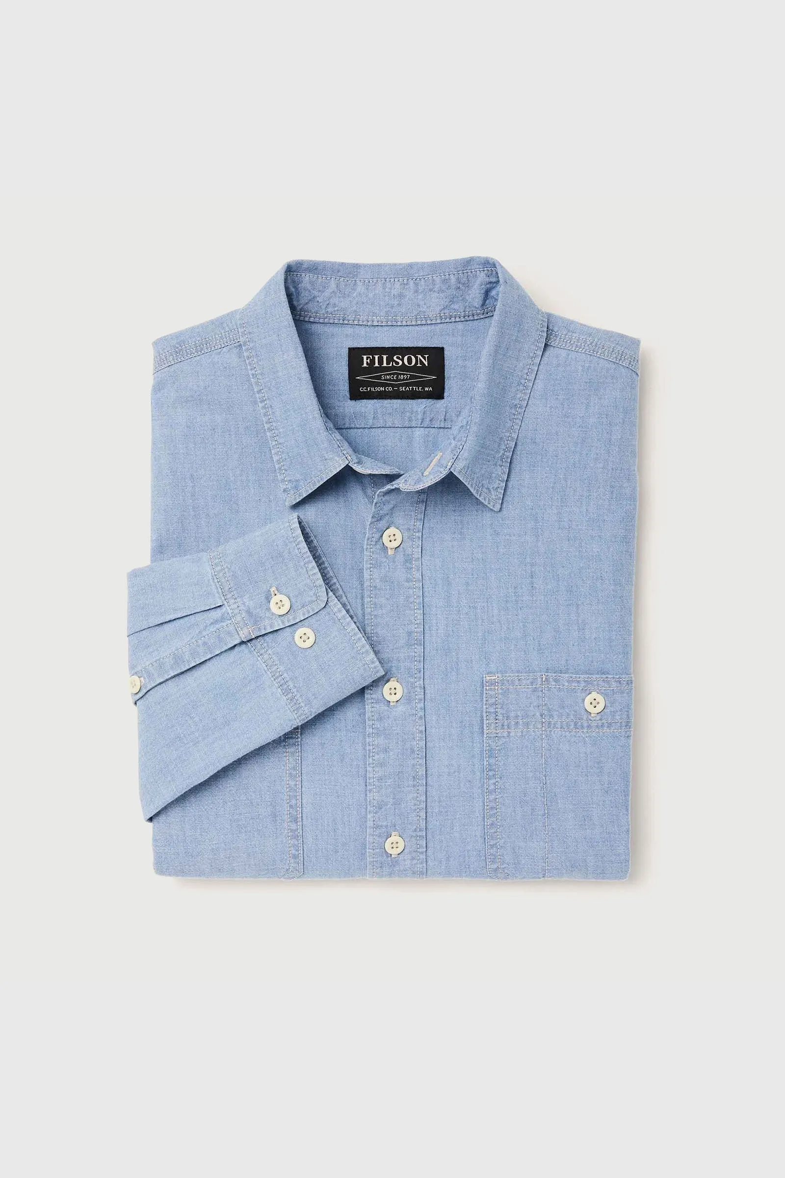 Filson Camicia Cpo Chambray Uomo