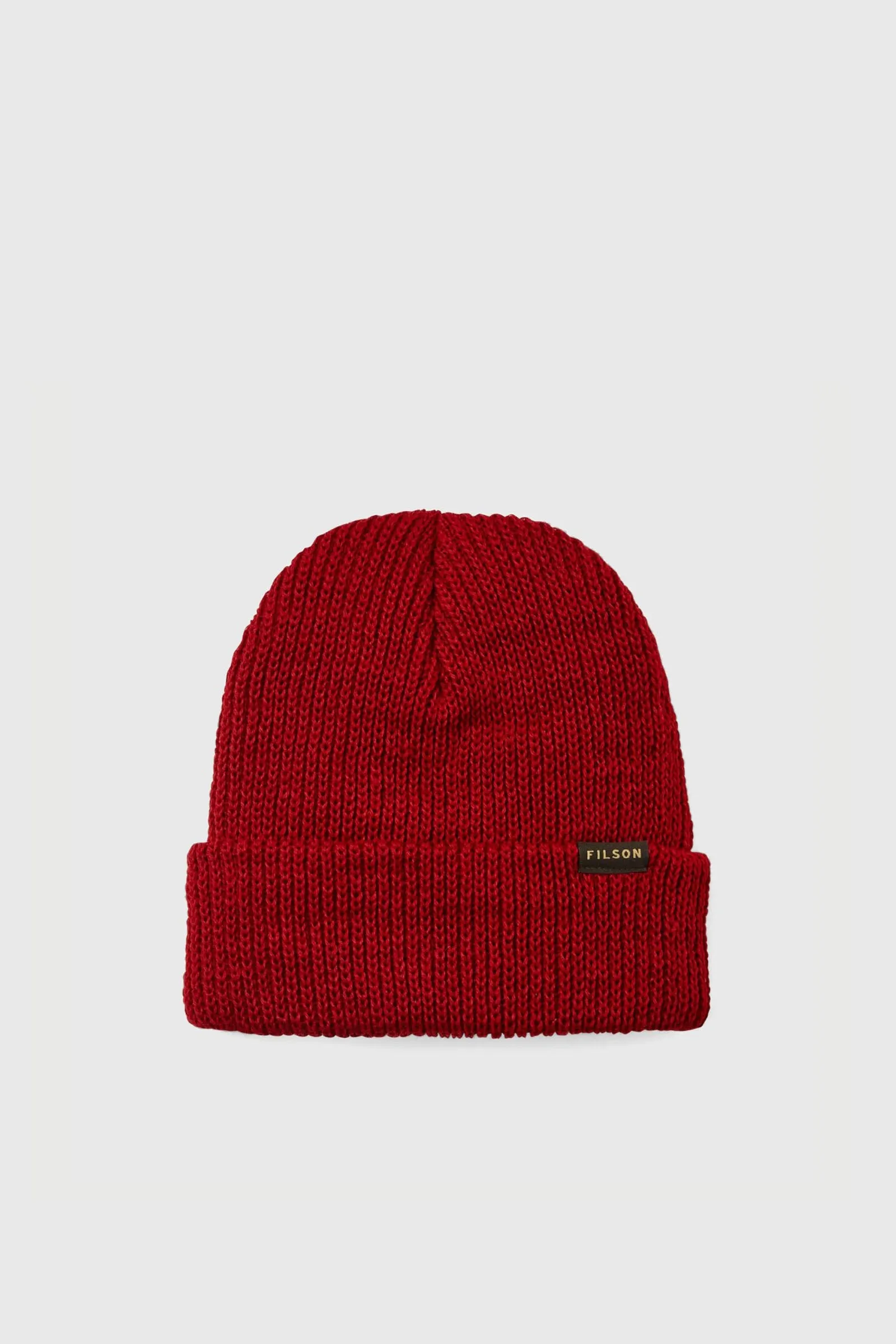 Filson Watch Cap Lana Sintetica Rosso