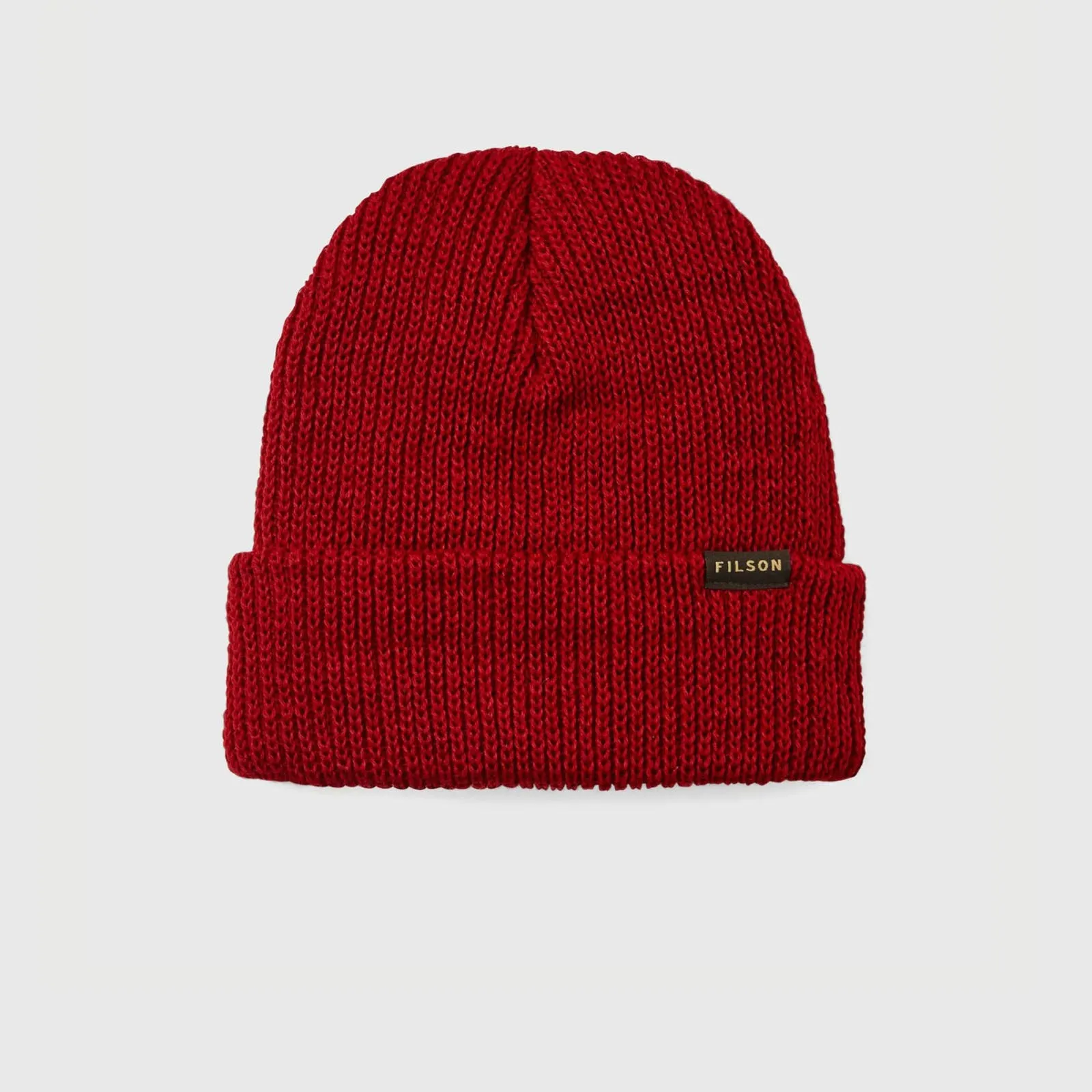 Filson Watch Cap Lana Sintetica Rosso