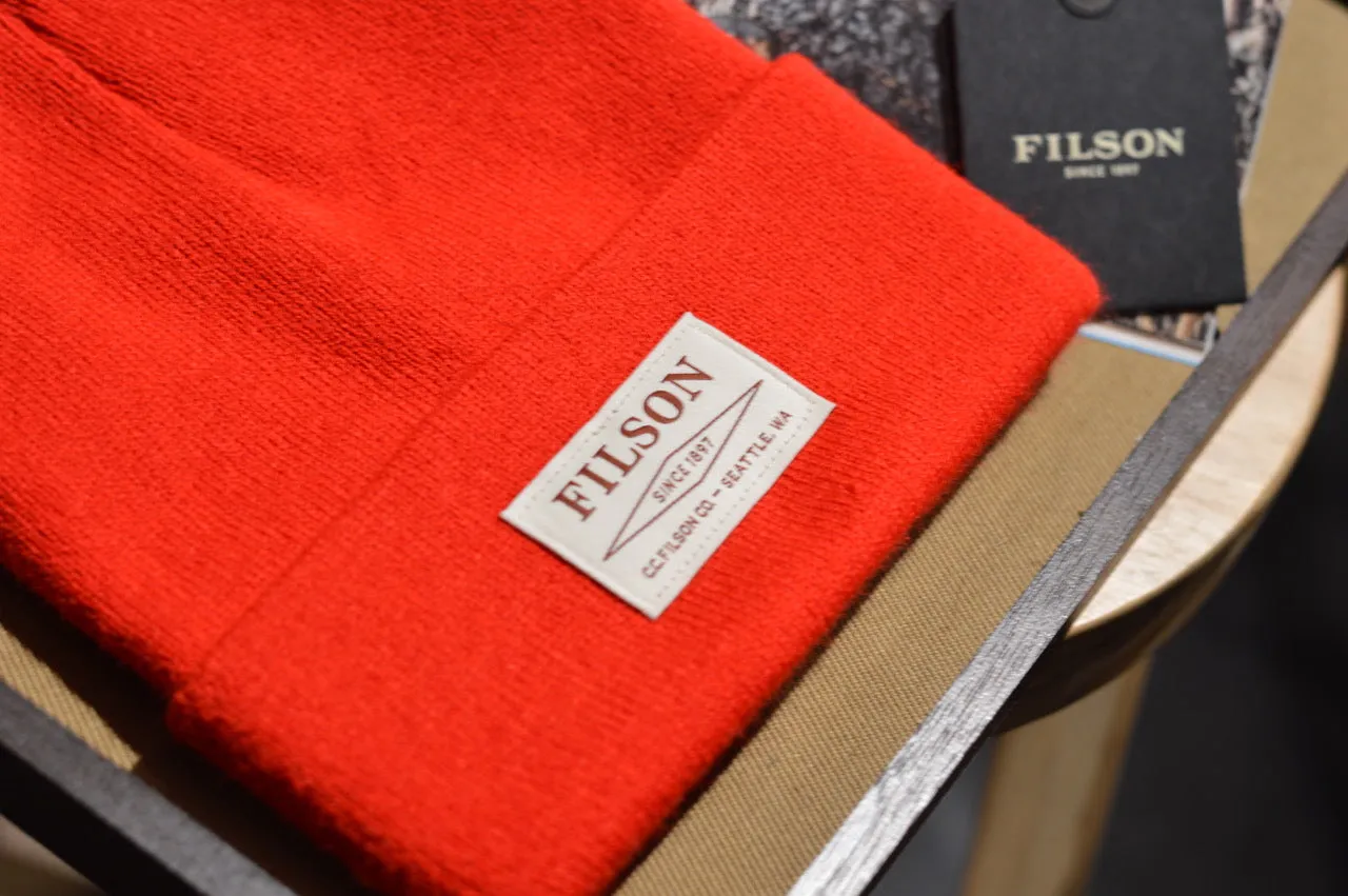 Filson Watch Cap Red