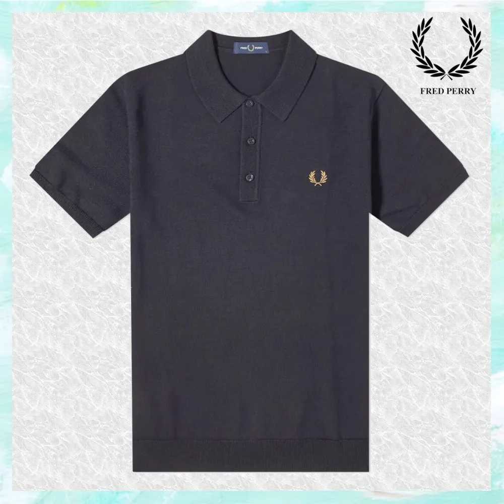 FRED PERRY  |Pullovers Unisex Wool Street Style Plain Cotton