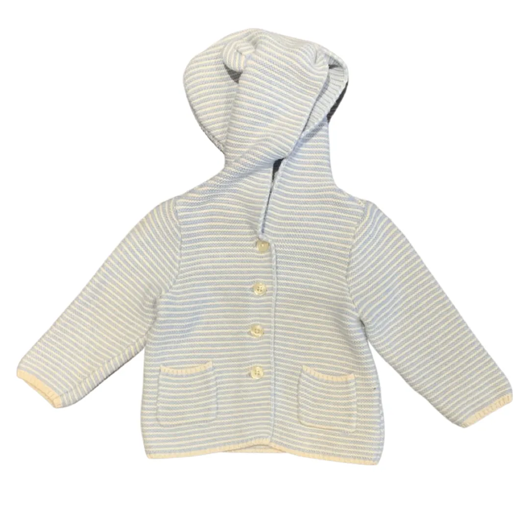 Gap Knit Hooded Cardigan