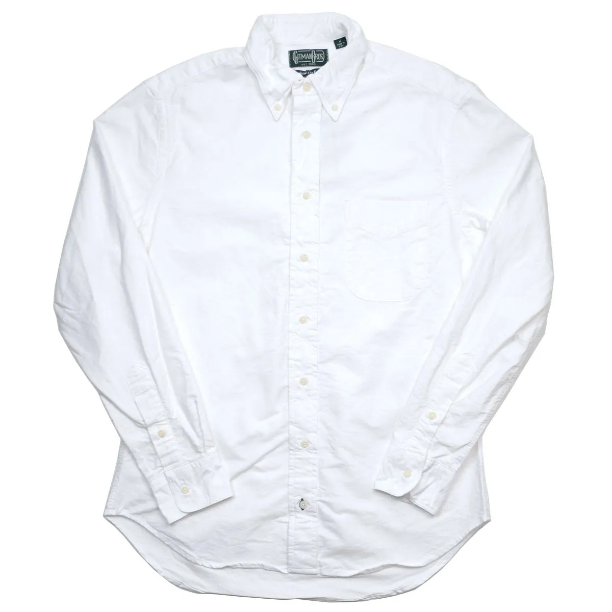 Gitman Vintage - Seed to Sew Oxford Shirt - White