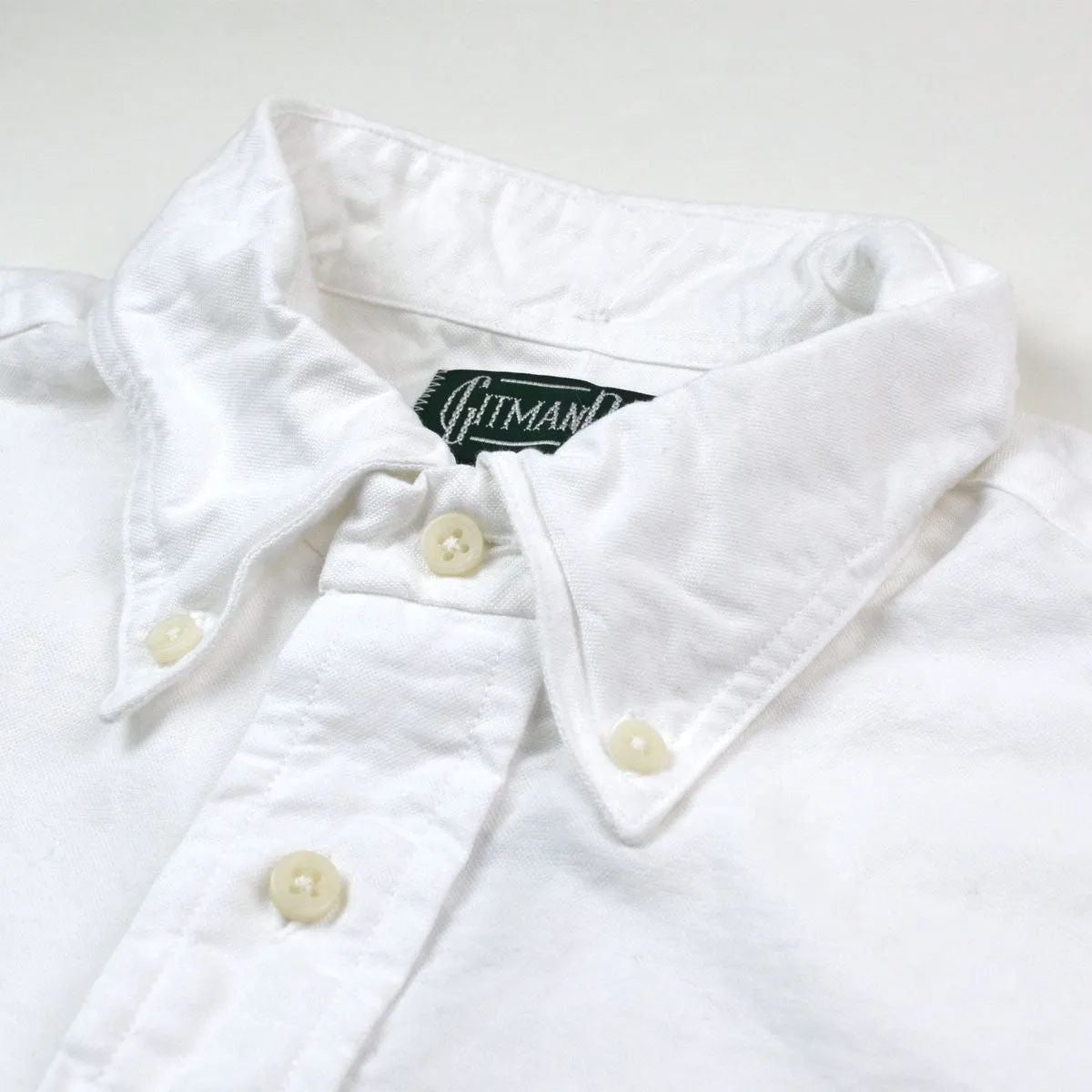 Gitman Vintage - Seed to Sew Oxford Shirt - White